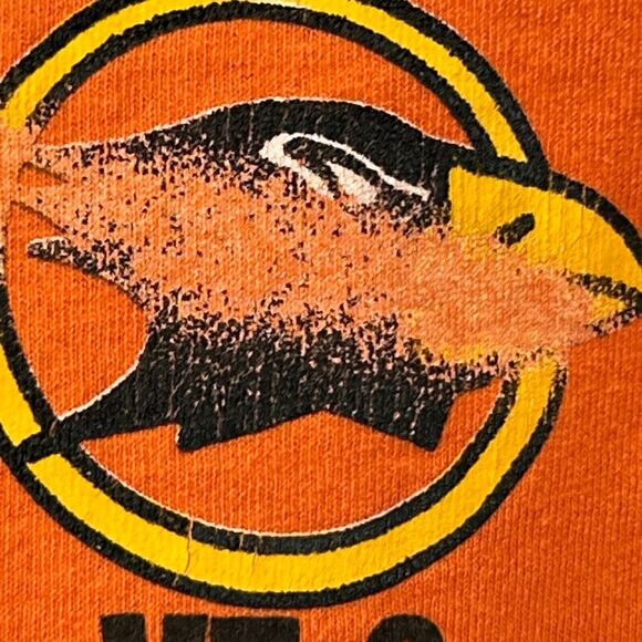 Vintage VT-2 Doerbirds T Shirt Mens Large US Navy Training Squadron Two Orange - Picture 4 of 10